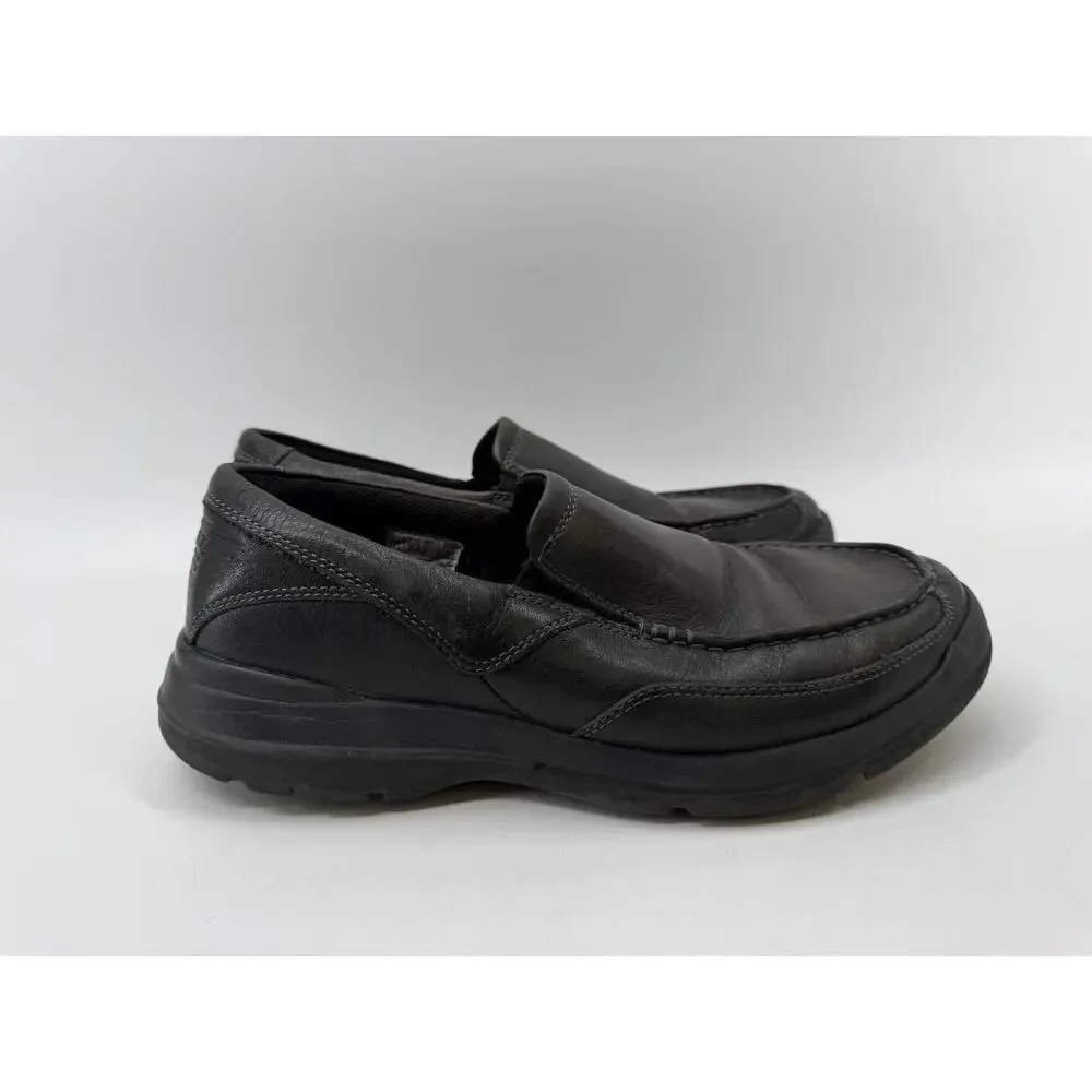 Rockport XCS M78146 Men's 8.5 M Black Leather Slip On Walking Shoes